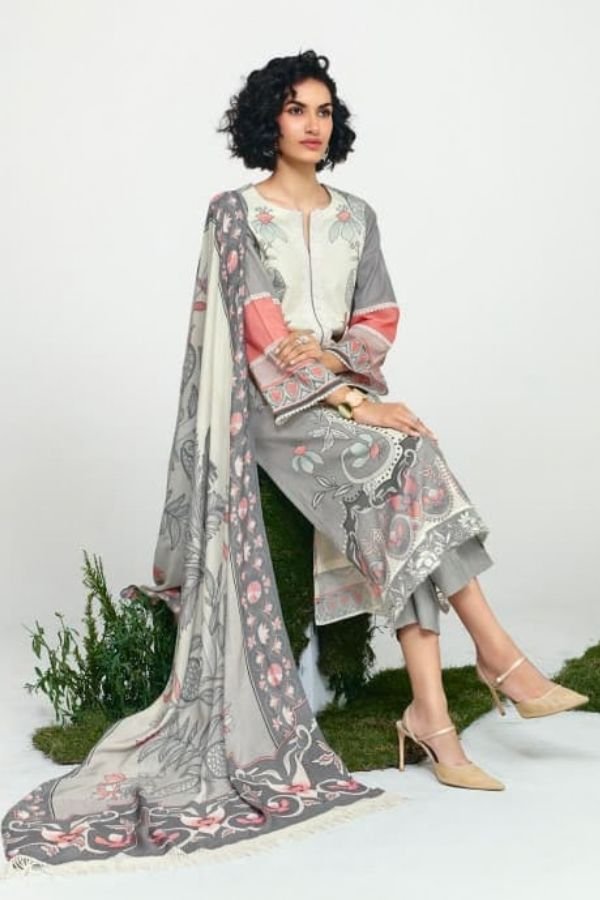 Kimora Fashion Sohni Garden Pure Cotton Lawn Suit 661