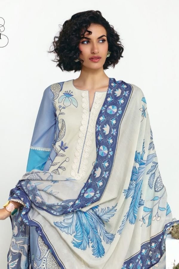 Kimora Fashion Sohni Garden Pure Cotton Lawn Suit 663