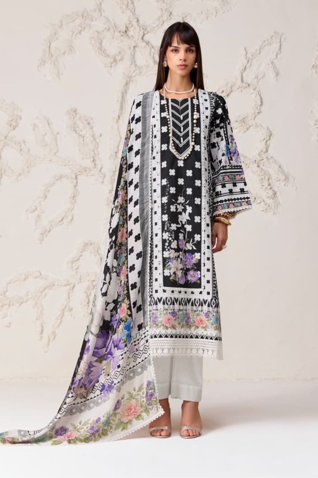 Kimora Fashion Sohni Polka Cotton Salwar Suit 814