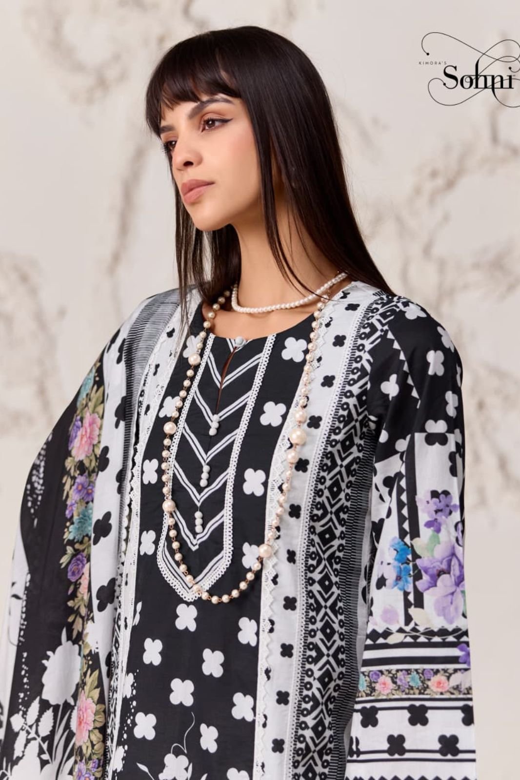 Kimora Fashion Sohni Polka Cotton Salwar Suit 814