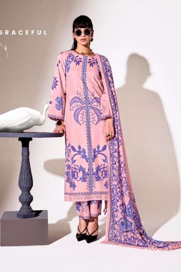 Kimora Fashion Sohni Sweetheart Pure Cotton Lawn Suit 672