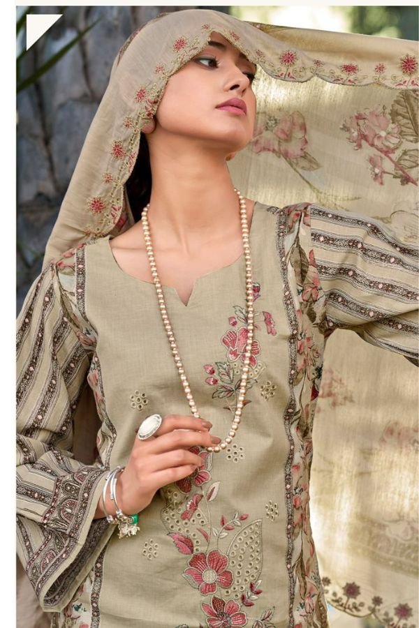 Levisha Madubala 13 Camric Lawn Cotton Ladies Suit 13013