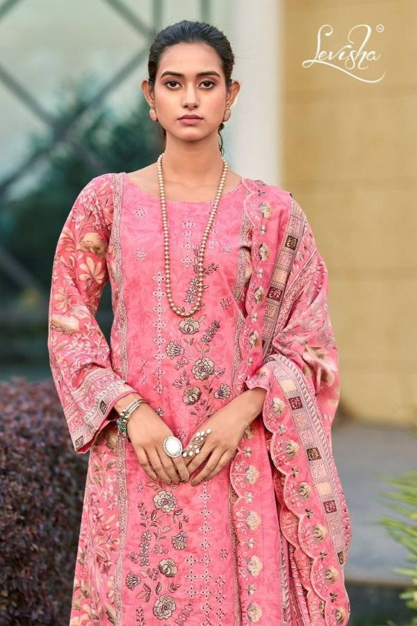 Levisha Madubala 13 Camric Lawn Cotton Ladies Suit 13016