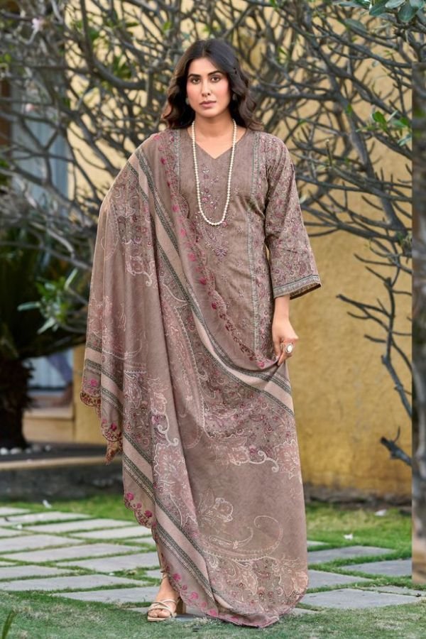 Levisha Madubala 13 Camric Lawn Cotton Ladies Suit 13018