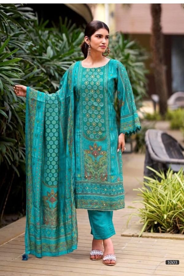 Mumtaz Arts Amour Ladies Unstitched Suit 1003