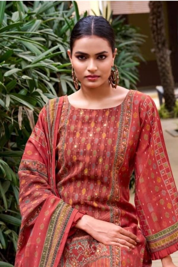 Mumtaz Arts Amour Ladies Unstitched Suit 1004