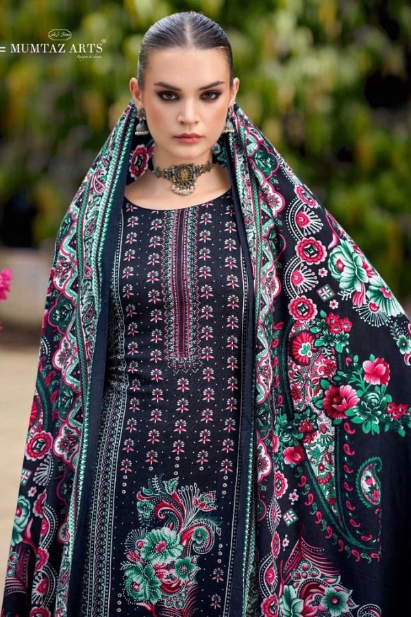 Mumtaz Arts Kashmir Beauty Rayon Ladies Unstitched Suit 1001-04