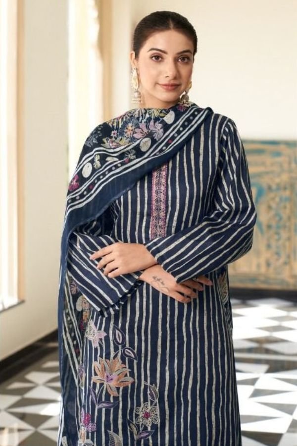 Mumtaz Arts Kashmira Jam Ladies Unstitched Suit 1101