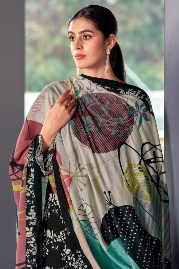 Mumtaz Arts Khwaab Jam ladies Unstitched Suits 1003