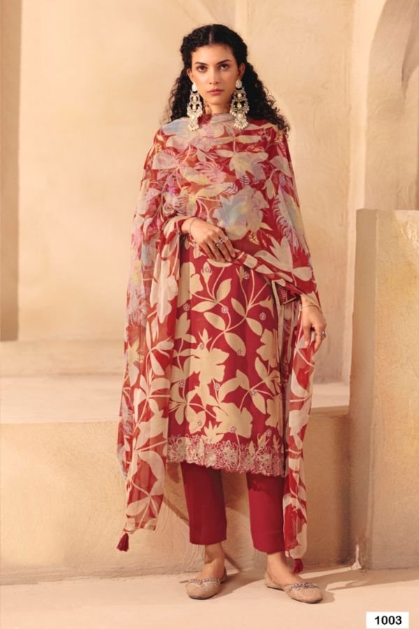 Rang Fashion Celestia Muslin Printed Salwar Suit 1003