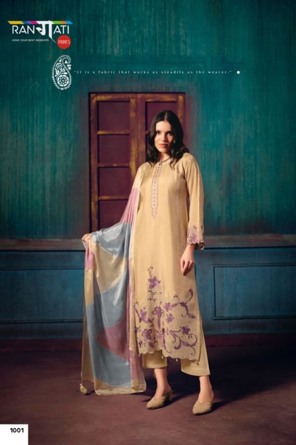 Rangati Prints Zara 11 Silk Ladies Suit 1001