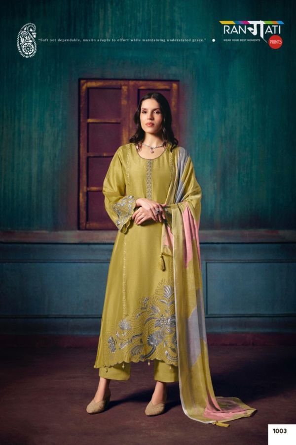 Rangati Prints Zara 11 Silk Ladies Suit 1003