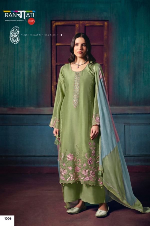 Rangati Prints Zara 11 Silk Ladies Suit 1006