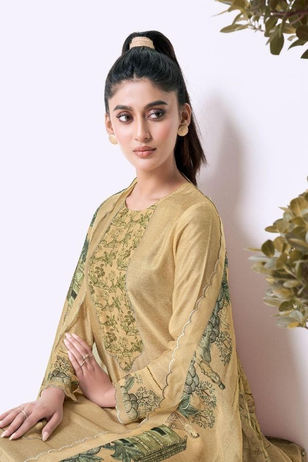 Sahiba Madhulika Silk Ladies Salwar Suit 1608