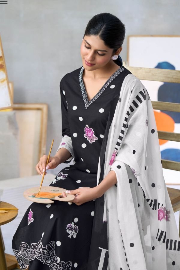 Sahiba Sarg Rang Roop Cotton Ladies Salwar Suit 309