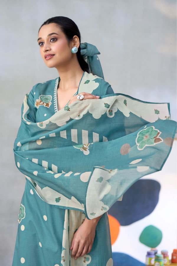 Sahiba Sarg Rang Roop Cotton Ladies Salwar Suit 346