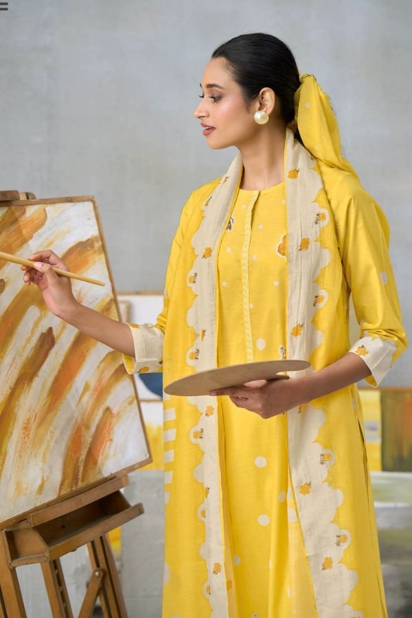 Sahiba Sarg Rang Roop Cotton Ladies Salwar Suit 370