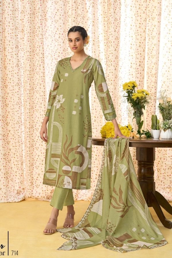Sahiba Sudriti Summer Bazaar Pure Cotton Lawn Suit 714