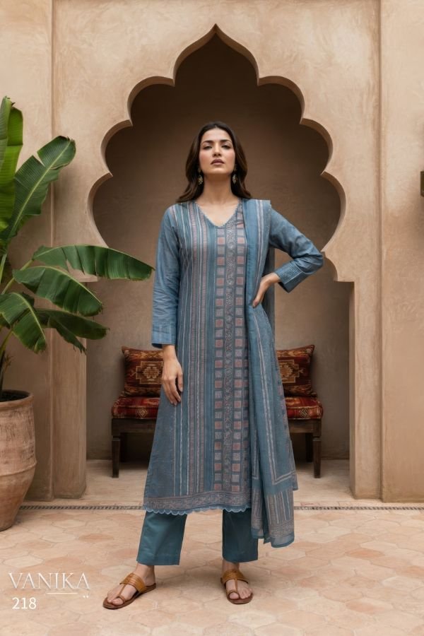 Sahiba Sudriti Vanika Pure Cotton Lawn Suit 218