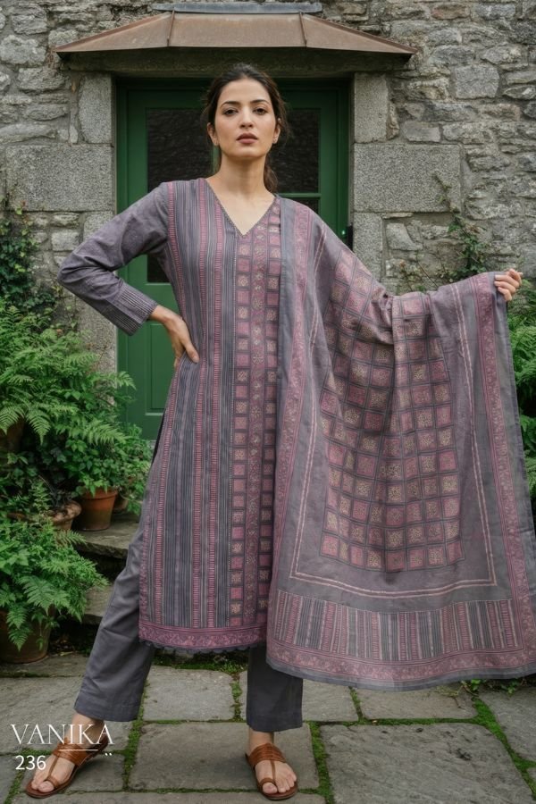 Sahiba Sudriti Vanika Pure Cotton Lawn Suit 236