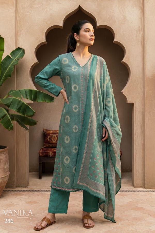 Sahiba Sudriti Vanika Pure Cotton Lawn Suit 286