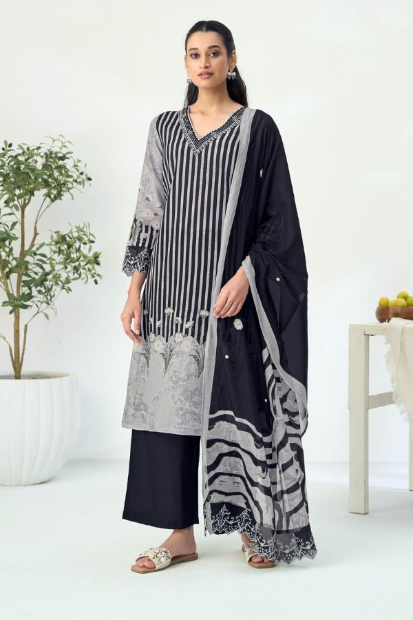 Sahiba TM Sunheri Dhoop Pure Mal Chanderi Ladies Suit 505
