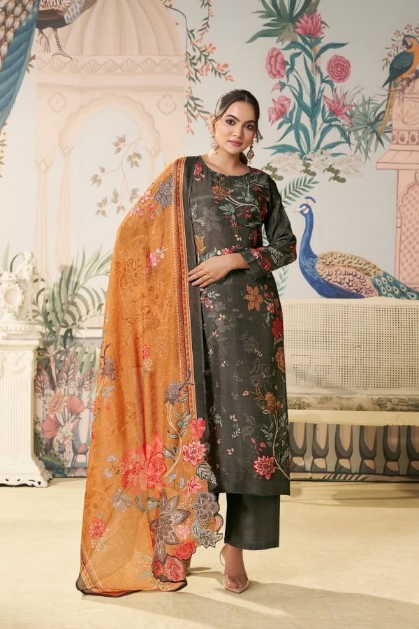 Shiddat Maris 1007 Muslin Salwar Suit 1007-A