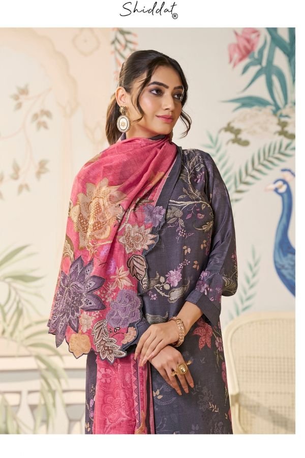 Shiddat Maris 1007 Muslin Salwar Suit 1007-B