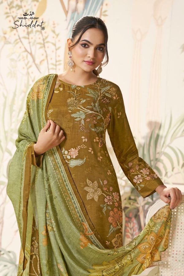 Shiddat Maris 1007 Muslin Salwar Suit 1007-C