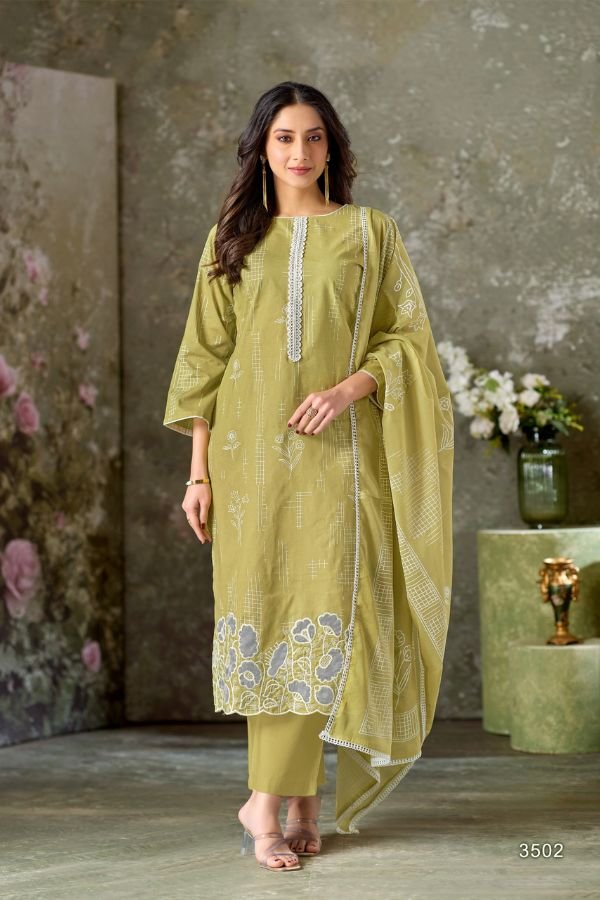 VP Ameera Lawn Cotton Ladies Salwar Suit 3502