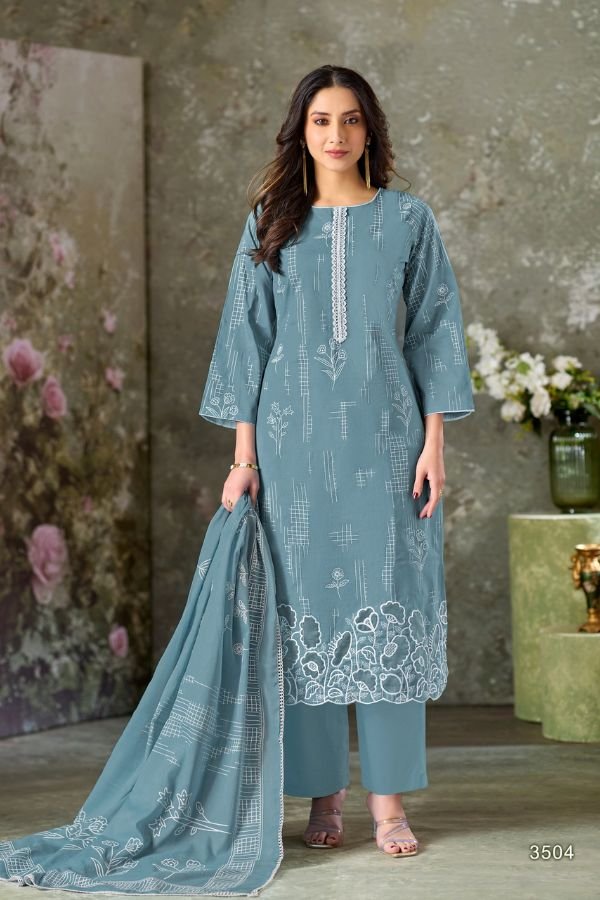 VP Ameera Lawn Cotton Ladies Salwar Suit 3504