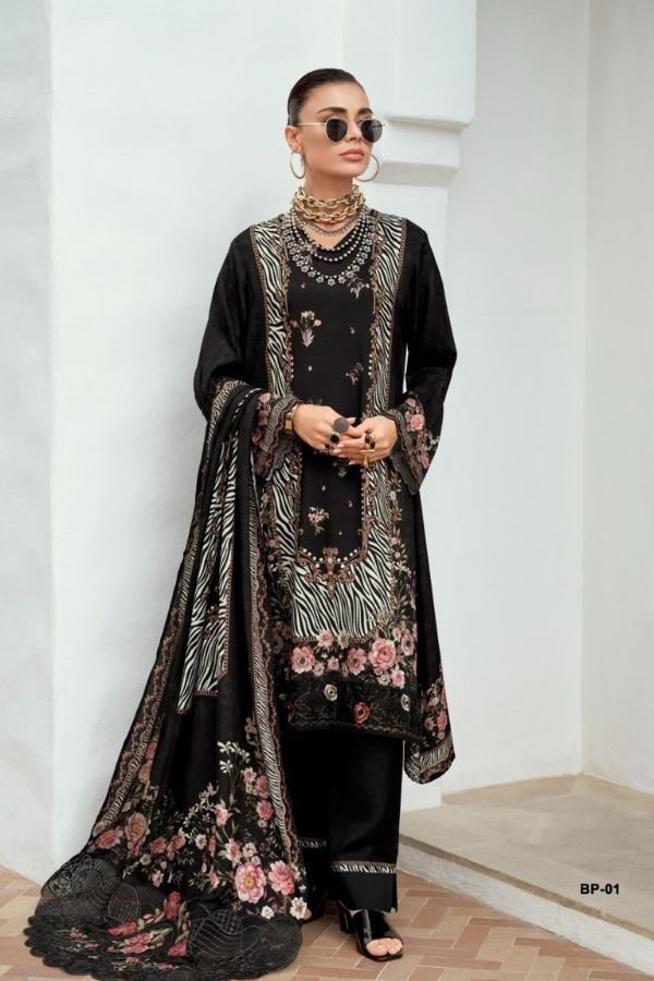 Varsha Fashion Beautiful People Muslin Ladies Suit BP-01