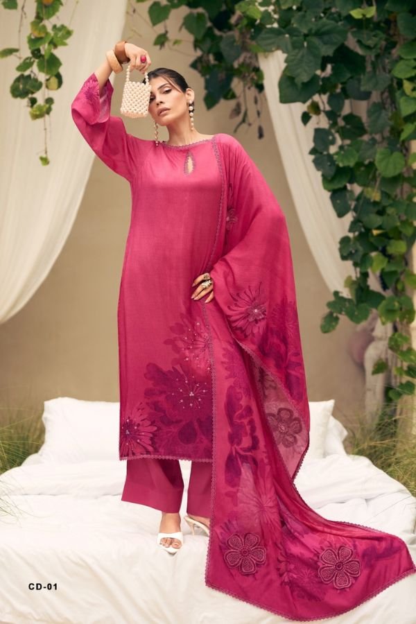 Varsha Fashion Candy Cotton Salwar Suit CD-01