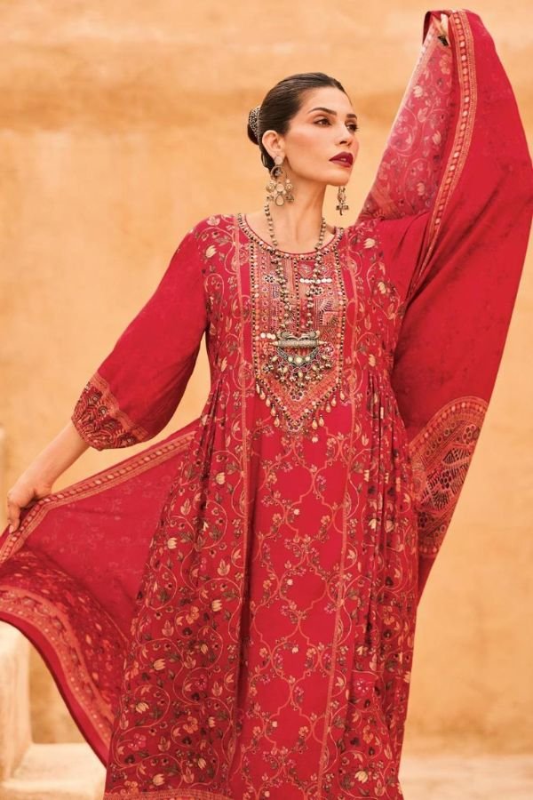 Varsha Fashion Earth Song Muslin Ladies Salwar Suit ES-01