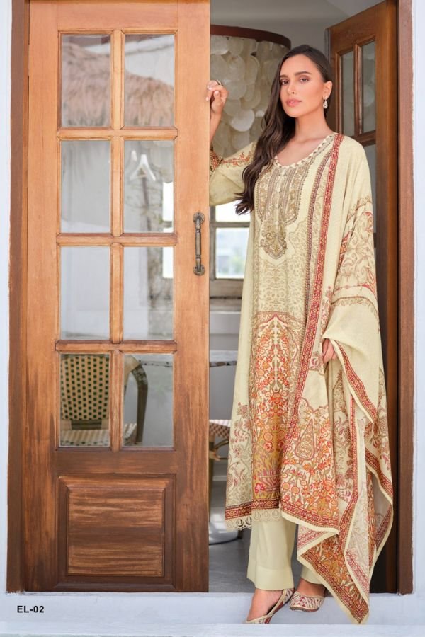 Varsha Fashion Elena 11 Muslin Ladies Salwar Suits EL-02