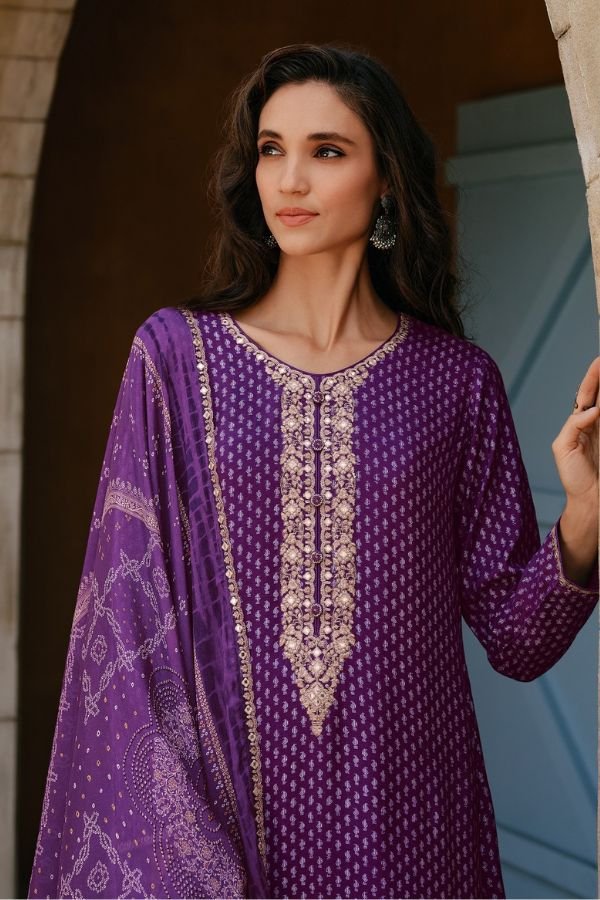 Varsha Fashion Fairy Tales 2 Muslin Ladies Salwar Suit FT-03