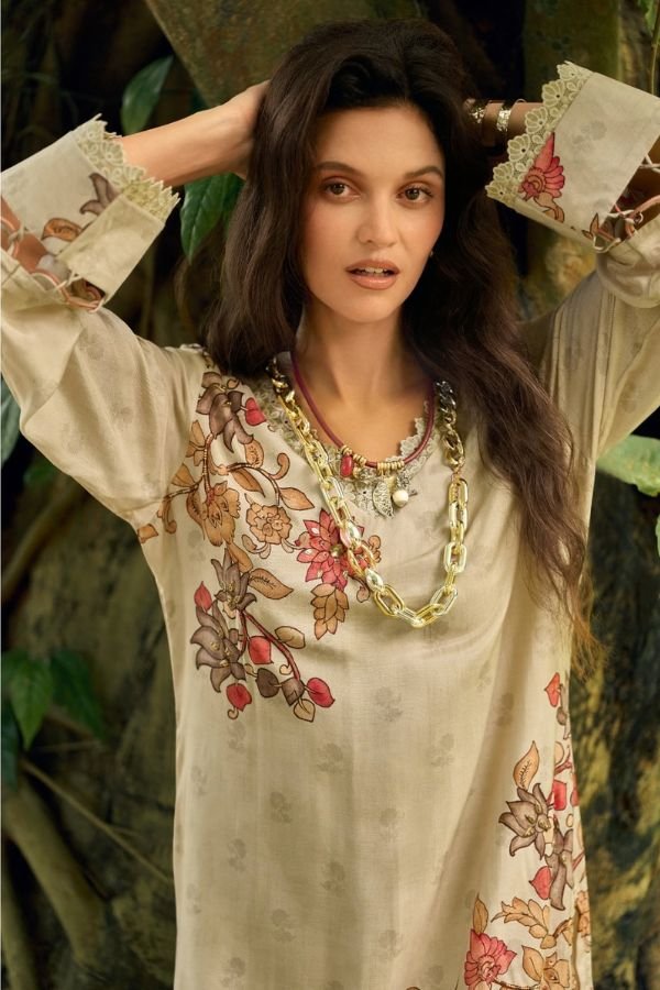 Varsha Fashion Ink Stories Muslin Ladies Salwar Suit IS-04