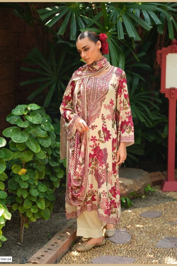 Varsha Fashion Itrh Silk Unstitched Ladies Suit ITRH-04