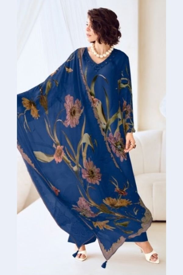 Varsha Fashion Jugunuma Muslin Ladies Salwar Suit JM-01