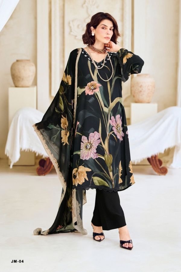 Varsha Fashion Jugunuma Muslin Ladies Salwar Suit JM-04