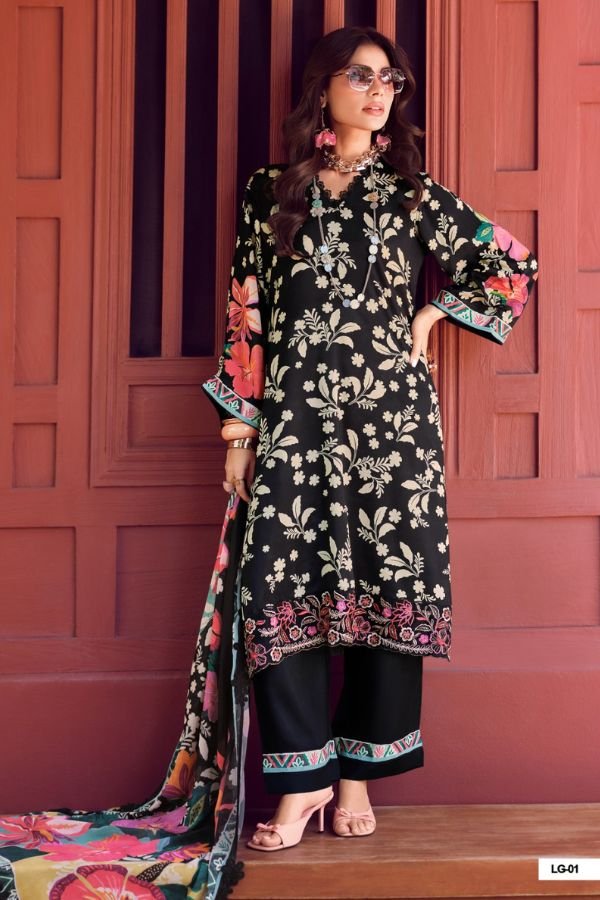 Varsha Fashion Legend Muslin Ladies Suit LG-01