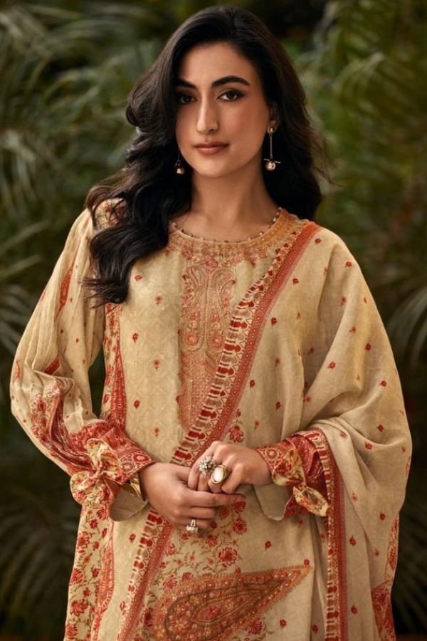 Varsha Fashion Mihra Silk Unstitched Ladies Suit MR-01