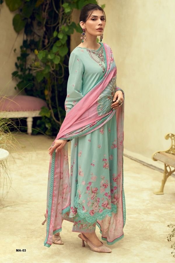 Varsha Fashion Morning Air Cotton Salwar Suit MR-03