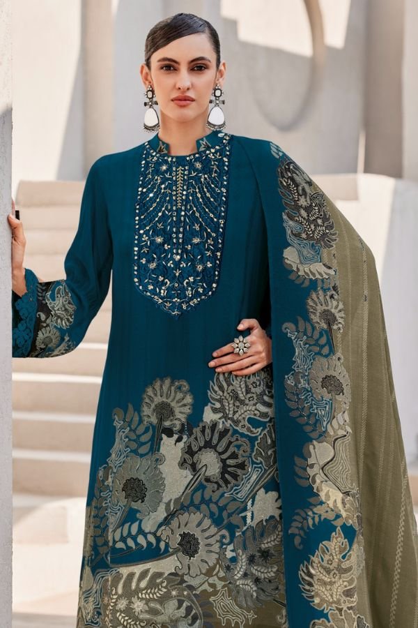 Varsha Fashion Rove Muslin Ladies Salwar Suit RV-04