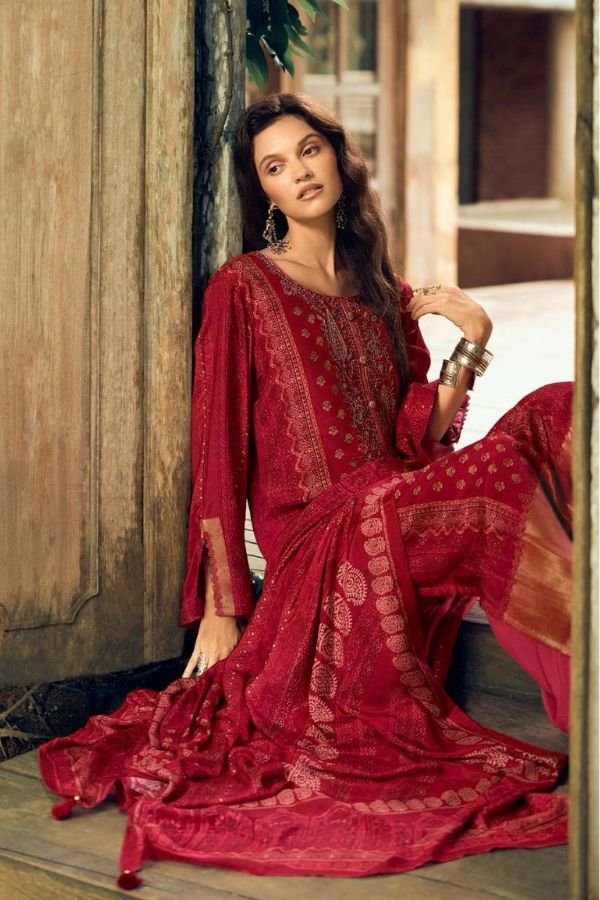 Varsha Fashion Samarqand Muslin Ladies Salwar Suit SQ-01