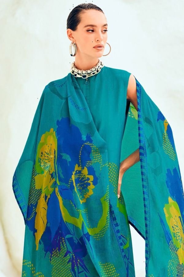 Varsha Fashion The Print Discostar Crepe Silk Suit TPS-01