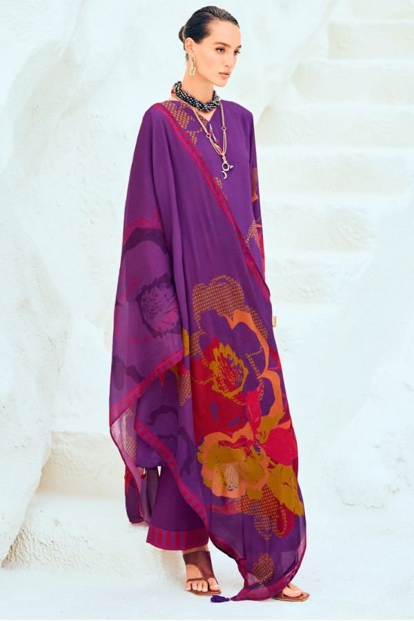 Varsha Fashion The Print Discostar Crepe Silk Suit TPS-04