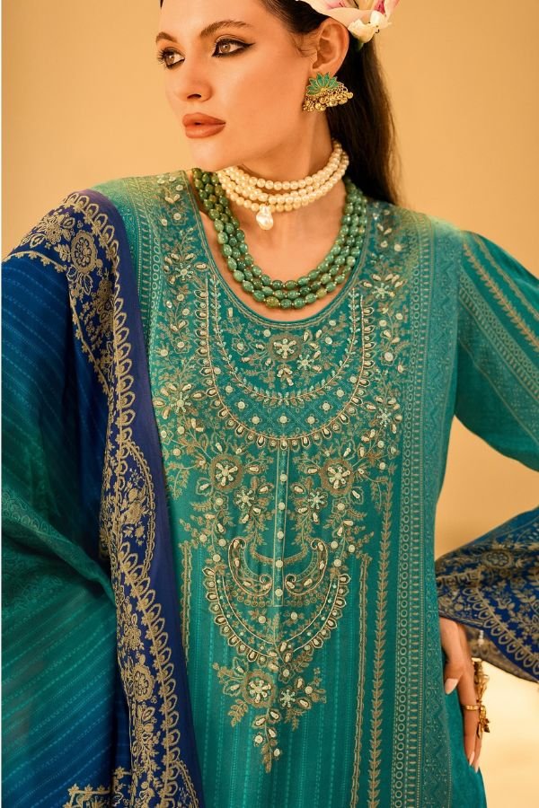 Varsha Fashion Two Of A Kind Vol 4 Muslin Ladies Suit TOK-02