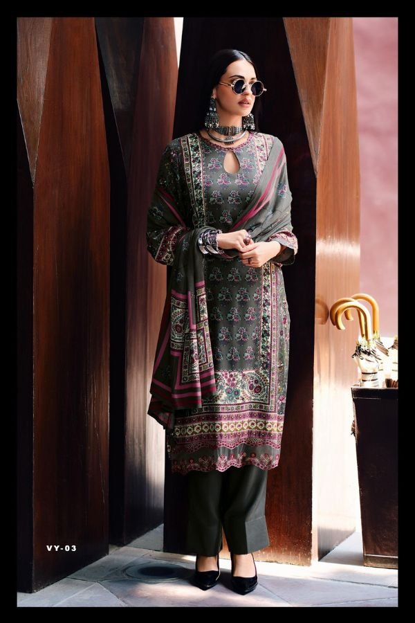 Varsha Fashion Voyage Muslin Ladies Salwar Suit VY-03