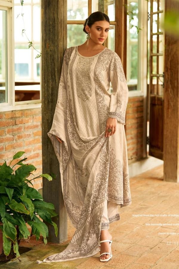 Varsha Fashion Zoey Muslin Ladies Suit ZY-01
